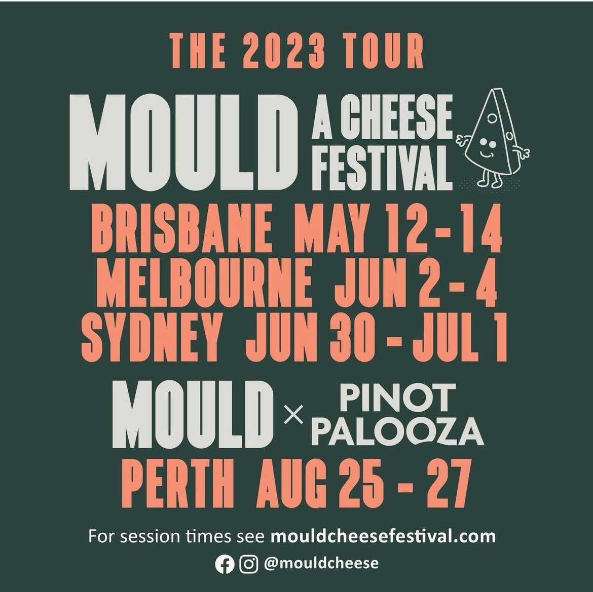 HEY TOMORROW AT MOULD CHEESE FESTIVAL